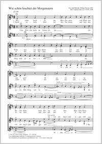 Eriksson, Gunnar / Nicolai, Philipp: Wie schön leuchtet der Morgenstern