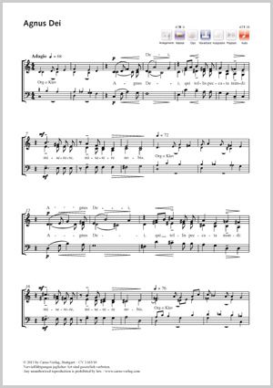 Swider, Józef: Agnus Dei