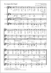 Eriksson, Gunnar: Es sungen drei Engel