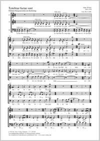 Werner, Alajos: Tenebrae factae sunt