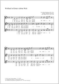 Gohl, Michael: Wohlauf in Gottes schöne Welt