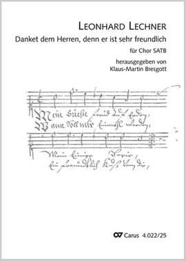Lechner, Leonhard: Danket dem Herren