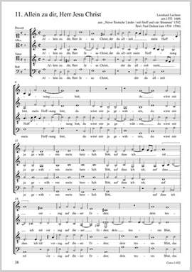 Lechner, Leonhard: Allein zu dir, Herr Jesu Christ