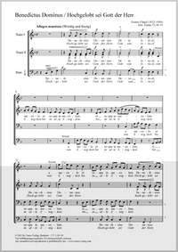 Flügel, Gustav: Benedictus Dominus