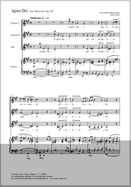 Rheinberger, Josef Gabriel: Agnus Dei