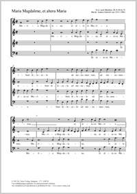 Gabrieli, Andrea: Maria Magdalene, et altera Maria