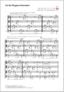 Schanderl, Hans: SolDo Phrygian Solmisation