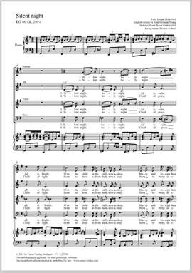 Gabriel, Thomas / Gruber, Franz Xaver: Silent night
