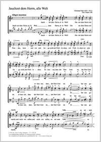 Fink, Christian: Jauchzet dem Herrn, alle Welt