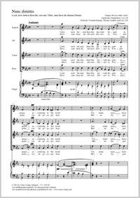 Wood, Charles: Nunc dimittis