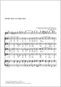 Peter, Herbert: Großer Gott, wir loben dich