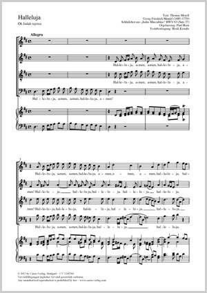 Händel, Georg Friedrich: Oh Judah rejoice