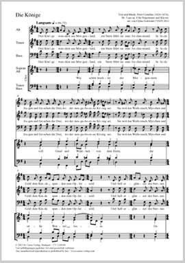 Cornelius, Peter: Die Könige