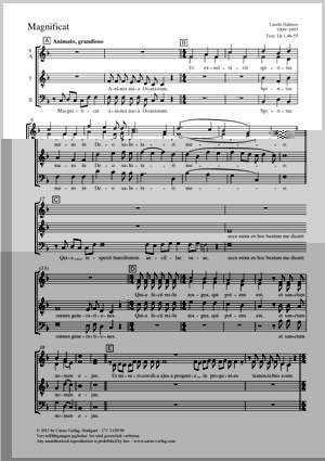 Halmos, László: Magnificat