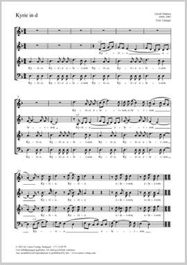 Halmos, László: Kyrie in d