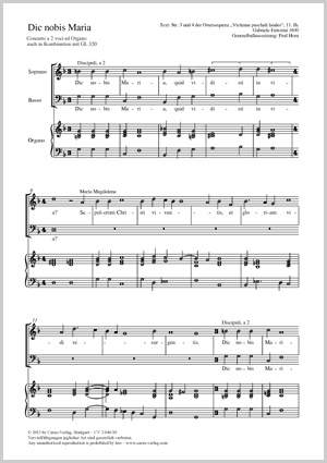Fattorini, Gabriele: Dic nobis Maria