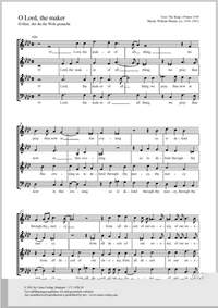 Mundy, William: O Lord, the maker