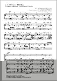 Herder, Johann Gottfried: O du fröhliche –  Halleluja