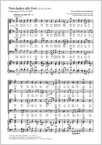 Mendelssohn Bartholdy, Felix / Rinckart, Martin: Now thank we all our God