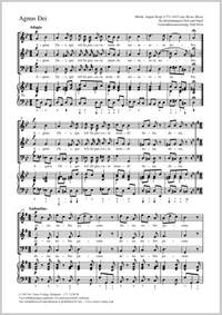 Bergt, Christian Gottlob August: Agnus Dei