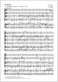 Mozart, Leopold: Halleluja