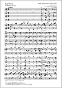 Mozart, Wolfgang Amadeus / Süßmayr, Franz Xaver: Lacrimosa