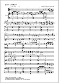 Hütterott, Carl Theodor: Lobet den Herren