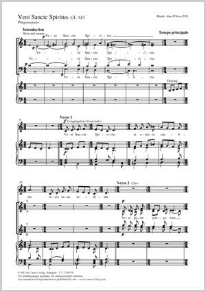 Wilson, Alan: Veni Sancte Spiritus