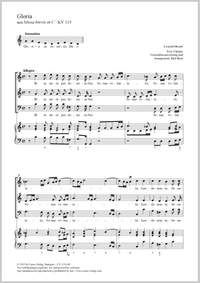 Mozart, Leopold: Gloria