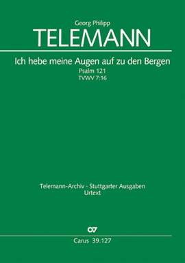 Telemann, Georg Philipp: Ich hebe meine Augen auf zu den Bergen