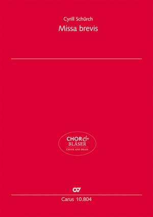 Schürch, Cyrill: Missa brevis