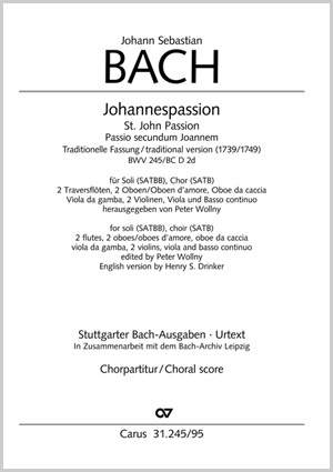 Bach, JS: Johannespassion (BWV 245)