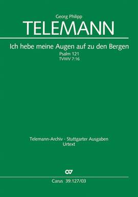 Telemann, Georg Philipp: Ich hebe meine Augen auf zu den Bergen