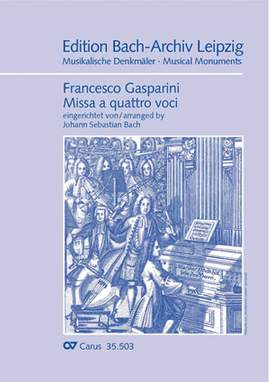 Gasparini, Francesco: Missa a quattro voci