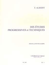 Freddy Alberti: 10 Études Progressives et Techniques