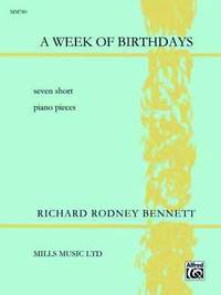 A Week of Birthdays (piano)