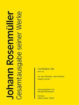 Rosenmueller, J: Confitebor tibi RWV.E133