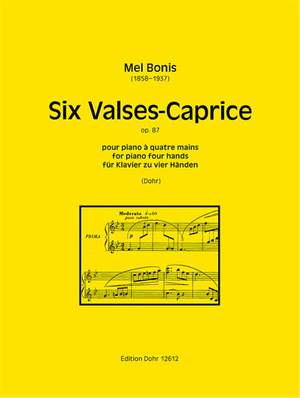 Bonis, M: Six Valses-Caprice op. 87