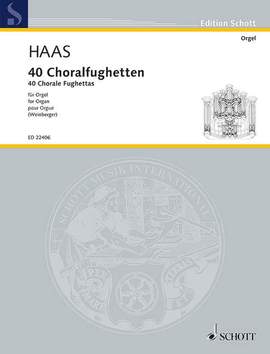 Haas, J: 40 Choralfughetten