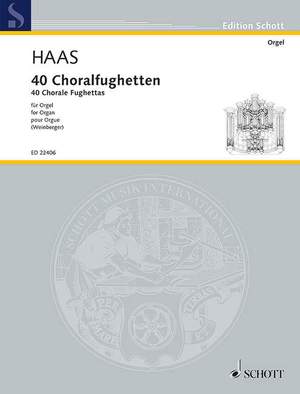 Haas, J: 40 Choralfughetten