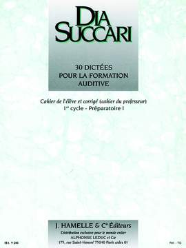 Dia Succari: 30 Dictees Pour La Formation Auditive