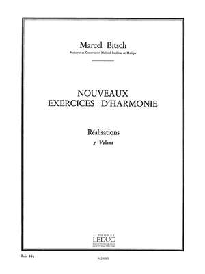 Marcel Bitsch: Nouveaux Exercices D'Harmonie vol. 2 Realisations
