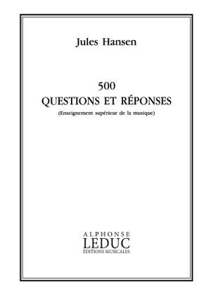Hansen: Enseignement Sup. de La Musique