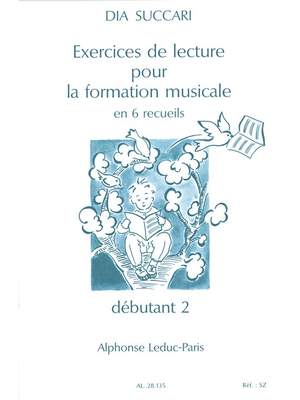 Succari: Exercices De Lecture Pour La Form. Musicale Vol 2