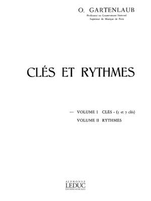 Odette Gartenlaub: Cles Et Rythmes - Volume 1 (5 Et 7 Clés)
