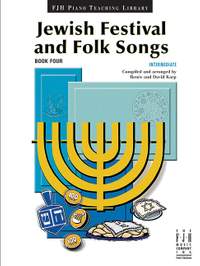 Jewish Festival & Folk Songs Book 4 Intermediateo