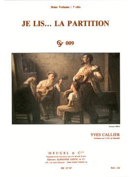Yves Callier: Je Lis... La Partition - Cy009