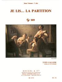 Yves Callier: Je Lis... La Partition - Cy009