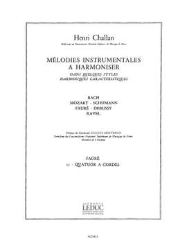 Henri Challan: Melodies Instrumentales a Harmoniser Vol. 11