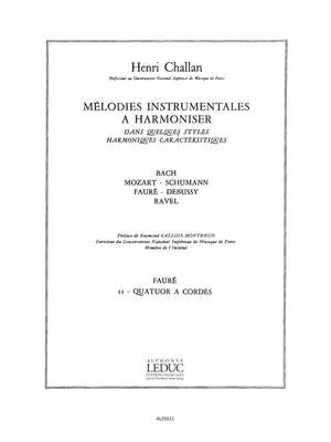 Henri Challan: Melodies Instrumentales a Harmoniser Vol. 11